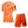 Conjunto (Camiseta+Pantalón Corto) Portero Atlético Madrid Cuarta Equipación 2024-25 - Niño